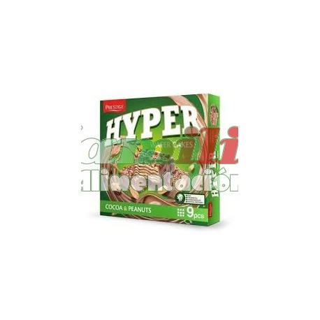 Vafla Hyper Cacao y Fastak 200g.