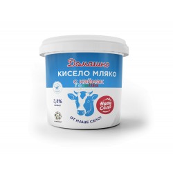 Krave Kiselo mlyako s kaymak  Nashe Selo 1kg