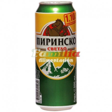 Cerveza Pirinsko lata 500ml.