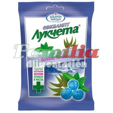 Caramelos de menta y eucalipto