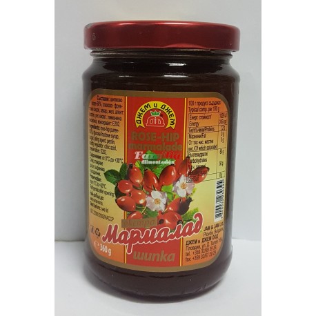 Mermelada de escaramujo 360g.